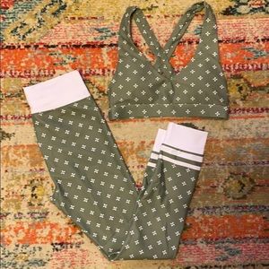 Sarah’s Day x WFA White/Olive Jasmine Set